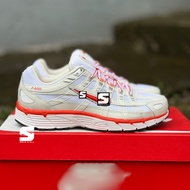 P-6000 Women White Picante Red