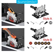 [Sunnimix1] Angle Grinder Bracket Stand Angle Grinder Holder Metal Cutting Machine Thickened Cover Angle Grinder Support