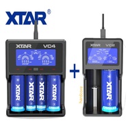 XTAR VC2 VC2S VC4 VC4s VP4 plus ST2 MC1 MC2 M4 MC6 Lithium Li-ion Mi-Mh USB 5V Smart battery Fast Ch