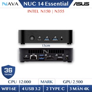 Mini PC ASUS NUC 14 Essential Intel N150 N355 Tiết Kiệm Điện Wi-Fi 6E 3 Màn 4K Bảo Hành 3 Năm