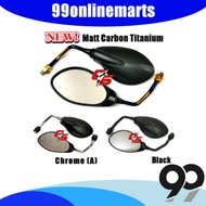 Yamaha Y125 SIDE MIRROR Carbon Titanium Chrome YAMAHA Y15 Y16 SRL Y110 RXZ EGO AVANTIZ SOLARIZ NVX N