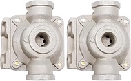 Air Brake Quick Release Valve Replacement for Bendix 229859 Midland KN32005 Haldex 229859X, 2 Pack
