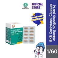 GKB Cordyceps Cicadae 60 Capsules Cycle Pack, Gradual Nourishment For Long-Term Eye ComfortEXP2028