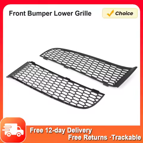 Front Bumper Exterior Lower Grill Car Right Side Front Bumper Lower Open M Grille Replacement for BM