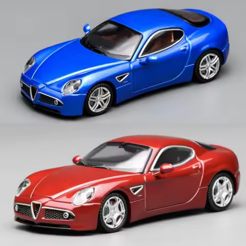 Motorhelix MH 1:64 ACTY Truck AlfaRomeo 8C Competizione 2008 TYPE R (FL5) Diecast Model Car