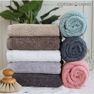 [Cotton living] Combed yarn Ne 40s Hotel towel 200 g 10 sheets