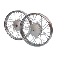 Motorcycle Wheel Rim Assy With Brake Panels for Jianshe Yamaha YBR125 JYM125 150 1.85-18 Inch Front/