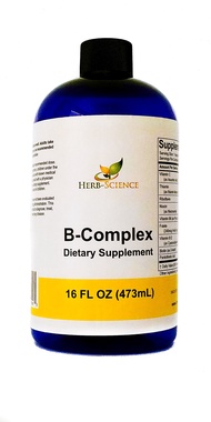 Vitamin B-Complex,Super B Complex Vitamins with Vitamin C Liquid, 16 oz - All B Vitamins Including B