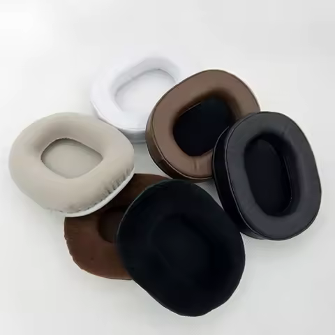 Leather Replacement Ear Cushions for Audio-Technica ATH-M30 ATH-M40X ATH-M50 ATH-M50s ATH-M50x ATH-M