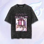 Twice Oversize Washed T-shirt | Stone Wash T-Shirt | Oversized T-shirt | Stone Wash Oversize | Washe