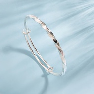 Vòng Tay Bạc Mobius Xác Thực Cho Nữ Pure S999 Thiết Kế Chắc Chắn Món Quà Hoàn Hảo Cho Bạn Gái Hoặc S