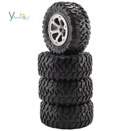4Pcs 73mm Tire Tyre Wheel for  C14 C24 B24 B36 MN D90 MN-90 MN99S FY003 FY004 RC Car Upgrade Parts A