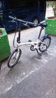 Dahon 大行白色摺疊單車