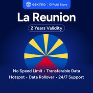 Eskimo La Reunion eSIM 1GB | 2 Year Validity | How to Redeem in Description