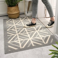 Durable Low Pile Door Mat Non Slip Outdoor Indoor Fade Resistant Washable Entryway Rug Tikar Pintu 7