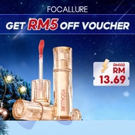 【HOT】FOCALLURE Transferproof Shine Plump Lip Tint Transferproof Moisturizng Lipstick Makeup Beauty