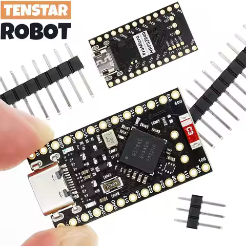 TENSTAR NRF52840 Development Board Compatible With Nice!Nano V2.0 Bluetooth Charging Management Pro 