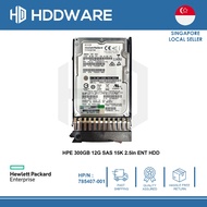 HPE 300GB 12G SAS 15K 2.5in ENT HDD // 785407-001 // 785099-B21 // EH0300JDYTH // 748385-001