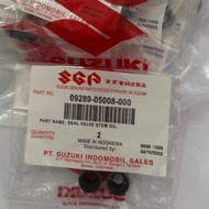 [BIMM] 09289B05008N000 Seal Valve Stem Sil klep suzuki smash thunder Shogun hayate spin ori SGP