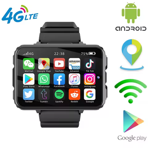 HOT VP999 Smart Watch 2.4inch Large Amoled MTK6762 Smartwatch With Dual Camera GPS WIFI Sim Card Slo