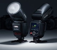 全新包SF Godox 神牛 V100 TTL 閃燈 100W 火力附輔助閃燈 可充電鋰電池 圓燈頭