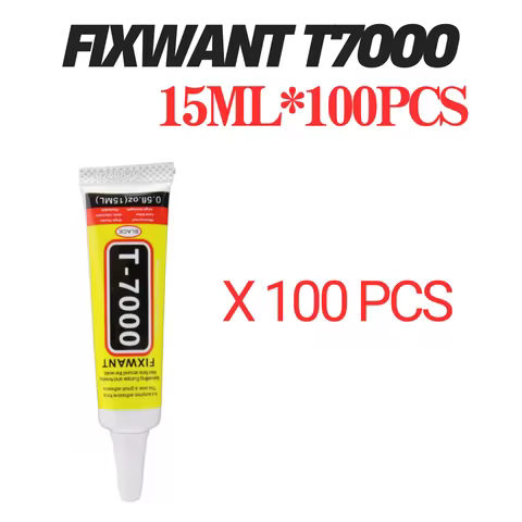 100PCS 15ML T-7000 Black Contact Electronic Components Glue Phone Repair Adhesive With Precision App
