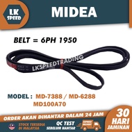 MD-7388 MD-6288 MD100A70 MIDEA BELT DRYER RUBBER DRYER BELT category of WASHING MACHINE belting MD73