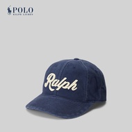 Polo Ralph Lauren หมวกผู้ชาย Cap Hat-AppliquÃ©d Twill Ball Cap รุ่น MAPOHGS0J421218 สีฟ้า