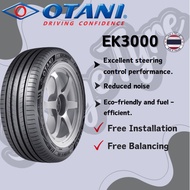 OTANI EK3000 Car Tyre Tayar Kereta 195/50R16 88V 195/60R16 89V 215/50ZR17 95W XL 215/55R17 98W XL 22