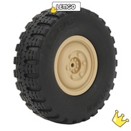 [LETIGO] 4Pcs/Set RC Car Wheels, Rubber 70mm Diameter RC Tires, Durable High Performance Replacement