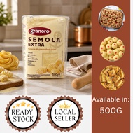 Granoro Semola 500g | Tepung Semolina Italy Pasta Homemade Pizza Focaccia Bread Halal Imported