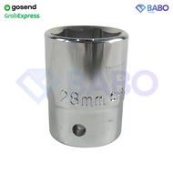 MATA WIPRO 28 mm Socket Wrench 3/ 4" inch 6 PT Eye - Socket Sock