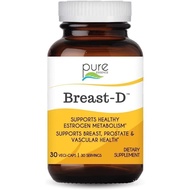 Breast D by Pure Essence - Natural Supplement for Estrogen Balance, Hormonal Acne, and Menopause Sup