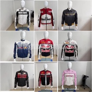 Pakaian perlumbaan F1, jaket kulit Ferrari, pakaian menunggang motosikal, jaket motosikal, gaya Erop