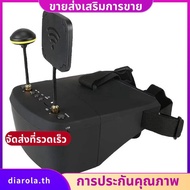 EV800D FPV Goggles 5.8G 40CH 5 Inch 800x 480 HD DVR Diversity Video Headset with Integrated Battery 