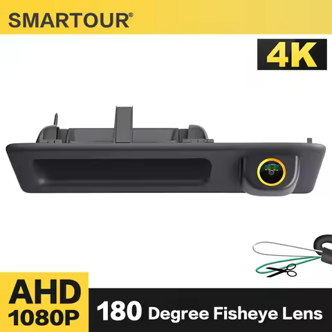 4K AHD 1080P Car Rear View Trunk Handle Camera for BMW F10 F11 F30 X3 F25 F31 F46 X1 F48 F22 3 5 Ser