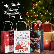 Pack of 6 PCS Christmas Gift Paper Bag | Shopping Bag | Gift Bag | Xmas Paper Bag | Present Wrapper | Christmas Packaging