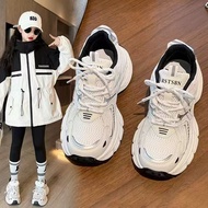 Children Sneakers Mesh Breathable Kids Running Shoes Thick Soft Sole 2026 Brand New Boys Girls Sport