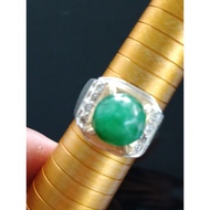 Cincin Zamrud Asli. Ikat Perak 980