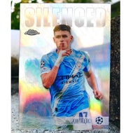 PHIL FODEN TOPPS CARD CHROME SILENCED 2026