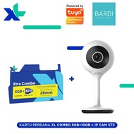 Bundling IP CAM INDOOR + XL 5GB + 10GB WIFI Camera WIRELESS BARDI TUYA 0905
