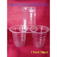 OZ 12 Flat Plastic Cup