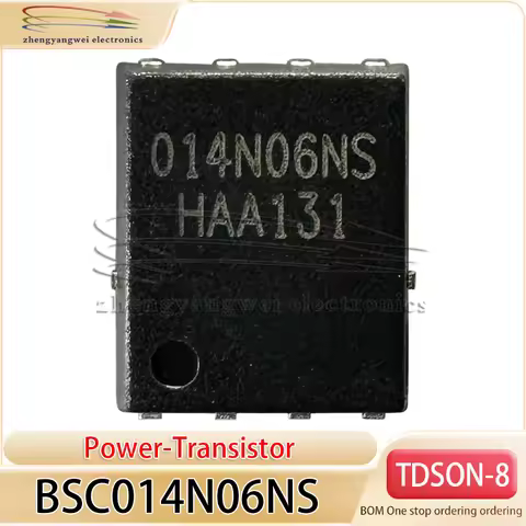 High Current 60V100A MOSFET Field Effect Transistor BSC014N06NS TDSON-8 014N06NS QFN