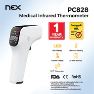 NEX Infrared Thermometer เครื่องวัดไข้ เครื่องวัดอุณหภูมิ อินฟราเรด รุ่น PC828  สินค้ารับประกัน 1 ปี
