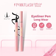PINKFLASH Waterproof Eyeliner Pen Pencil Sharp Tahan Lama ORI BPOM