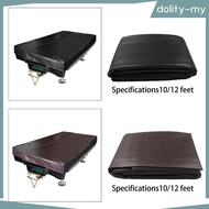 [dolity] Pool Table Cover PU Leather Waterproof Protective Cover Pool Table Protector