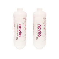 NOVITA BF-100 Bidet Filter 2EA Water Purification Filter Removal of Rust, Heavy Metals, Foreign Subs