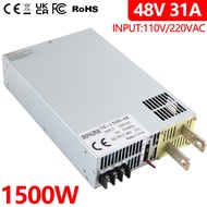 HONGPOE 1500W 48V High Power 0-48V Adjustable Power Supply 48VDC AC-DC 0-5V Analog Signal Control Dr