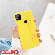 SoftCase HandStand Xiaomi Redmi 9C - Casing Hp Xiaomi Redmi 9C -Pelindung hp