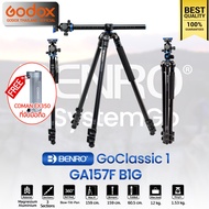 Benro Tripod GA157F B1G ขาตั้งกล้อง อเนกประสงค์ Monopod Top View กางราบ กลับหัว / Godox Thailand